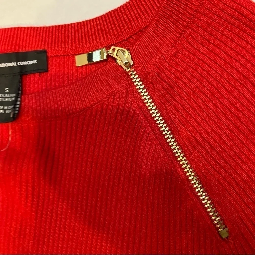 Inc red dress size s